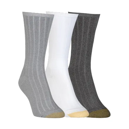 3-Pack Women's Ultra Soft Verona Crew Socks 5567