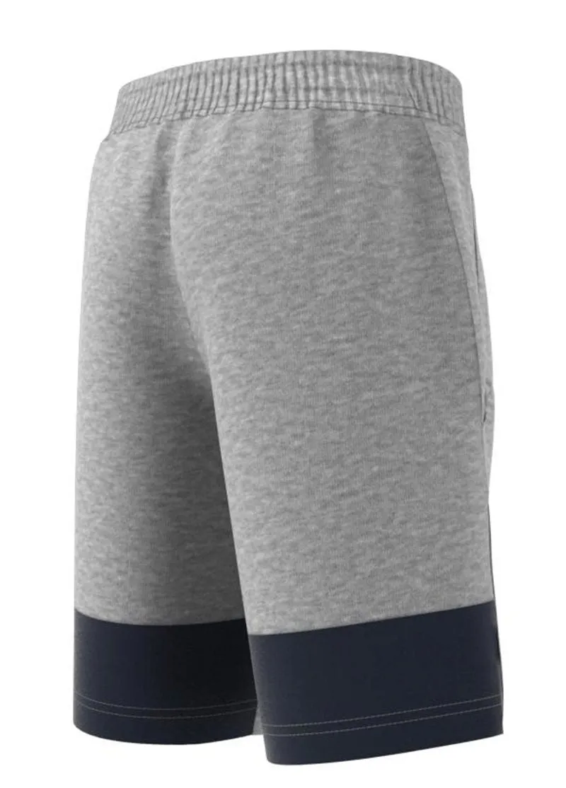 adidas BOS Shorts - Boys - Medium Grey Heather/Legend Ink