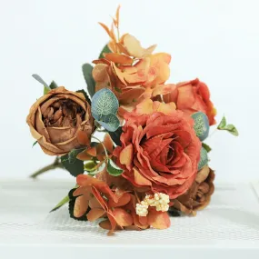 Artificial Flowers Retro Silk Rose