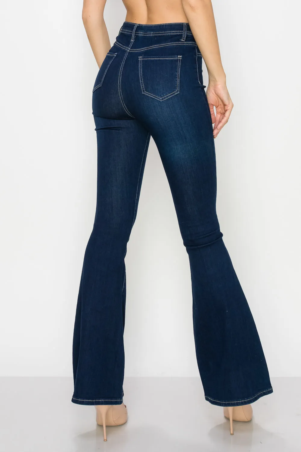 BC-005 OPEN PACK START SOMETHING HIGH RISE FLARE JEANS