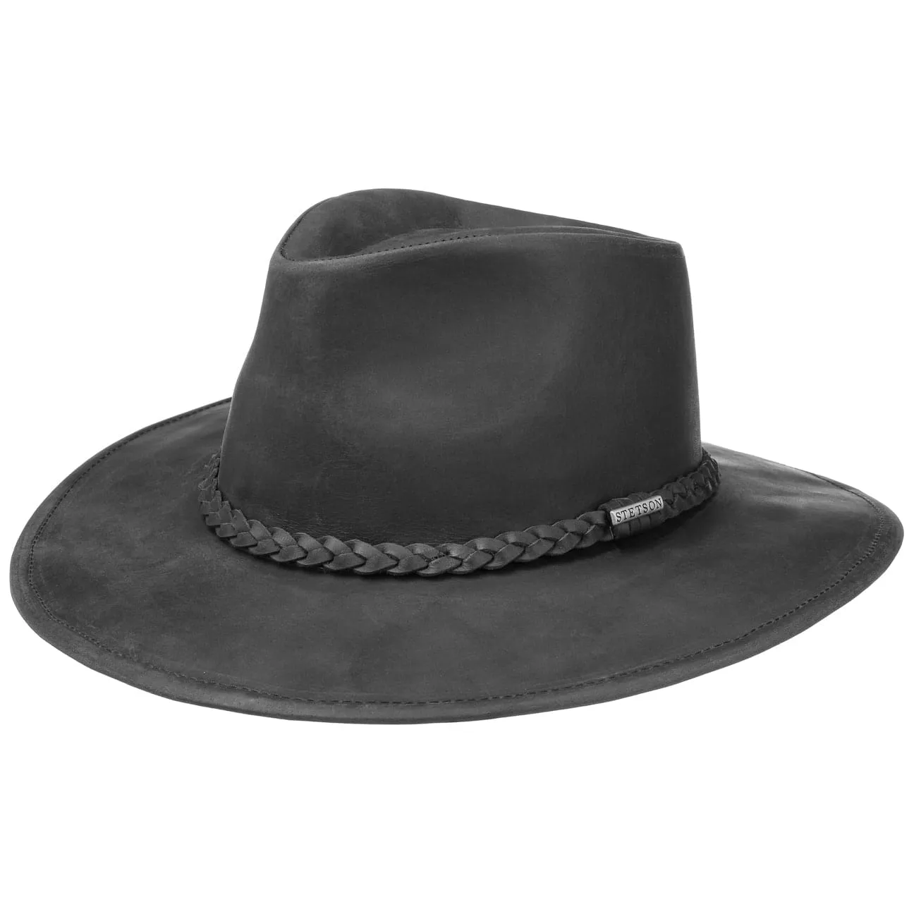 Buffalo Leather Western Hat by Stetson