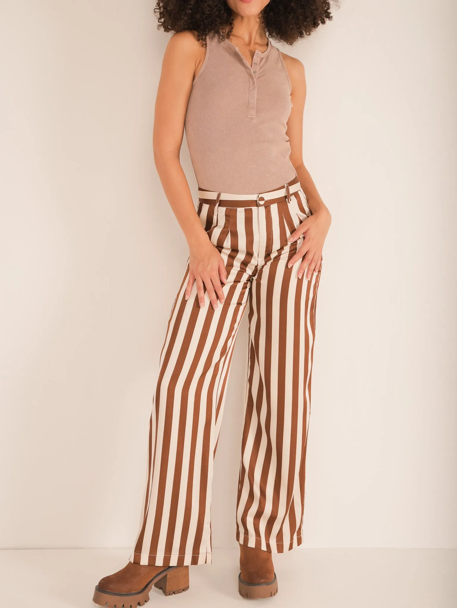 Cassie Striped Pants