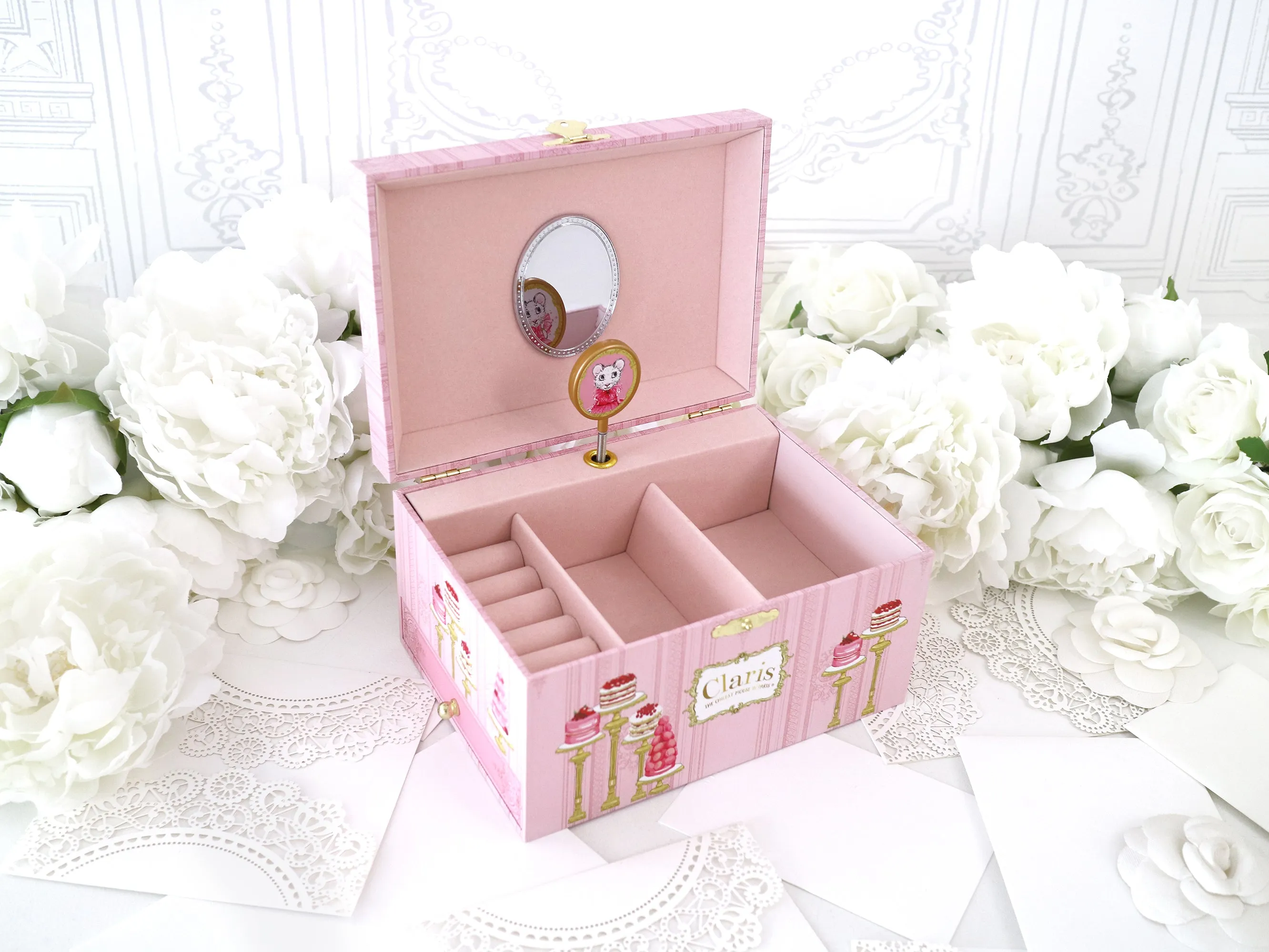 Claris Musical Jewellery Box