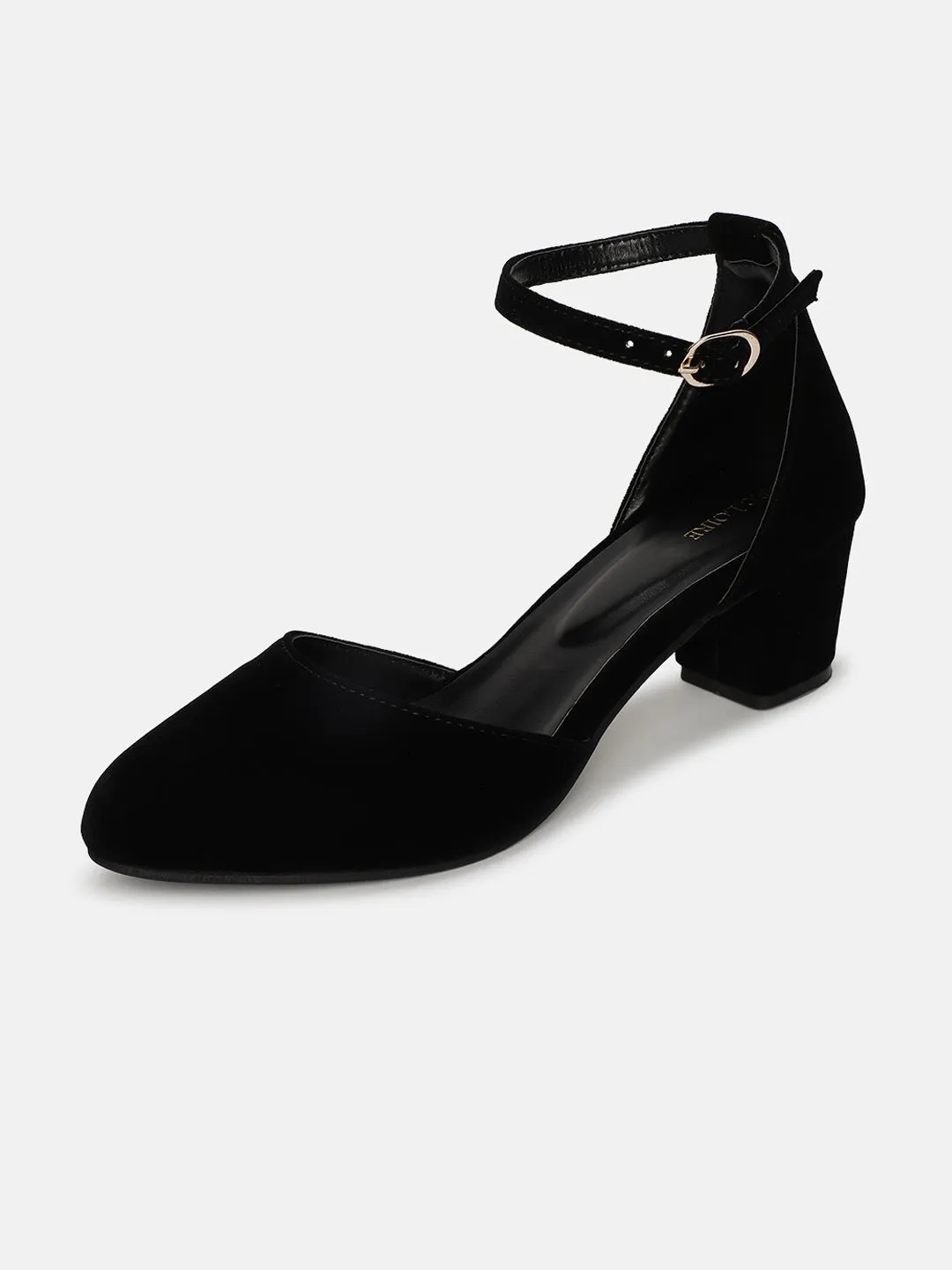 Closed Toe Block Heel Pumps