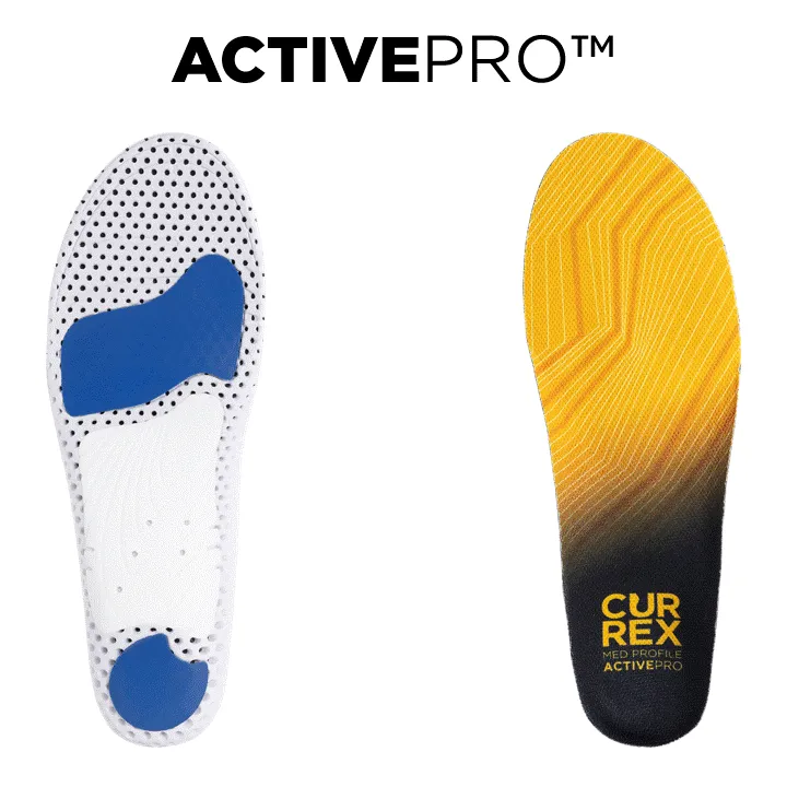 Currex ActivePro Insoles - Medium Profile