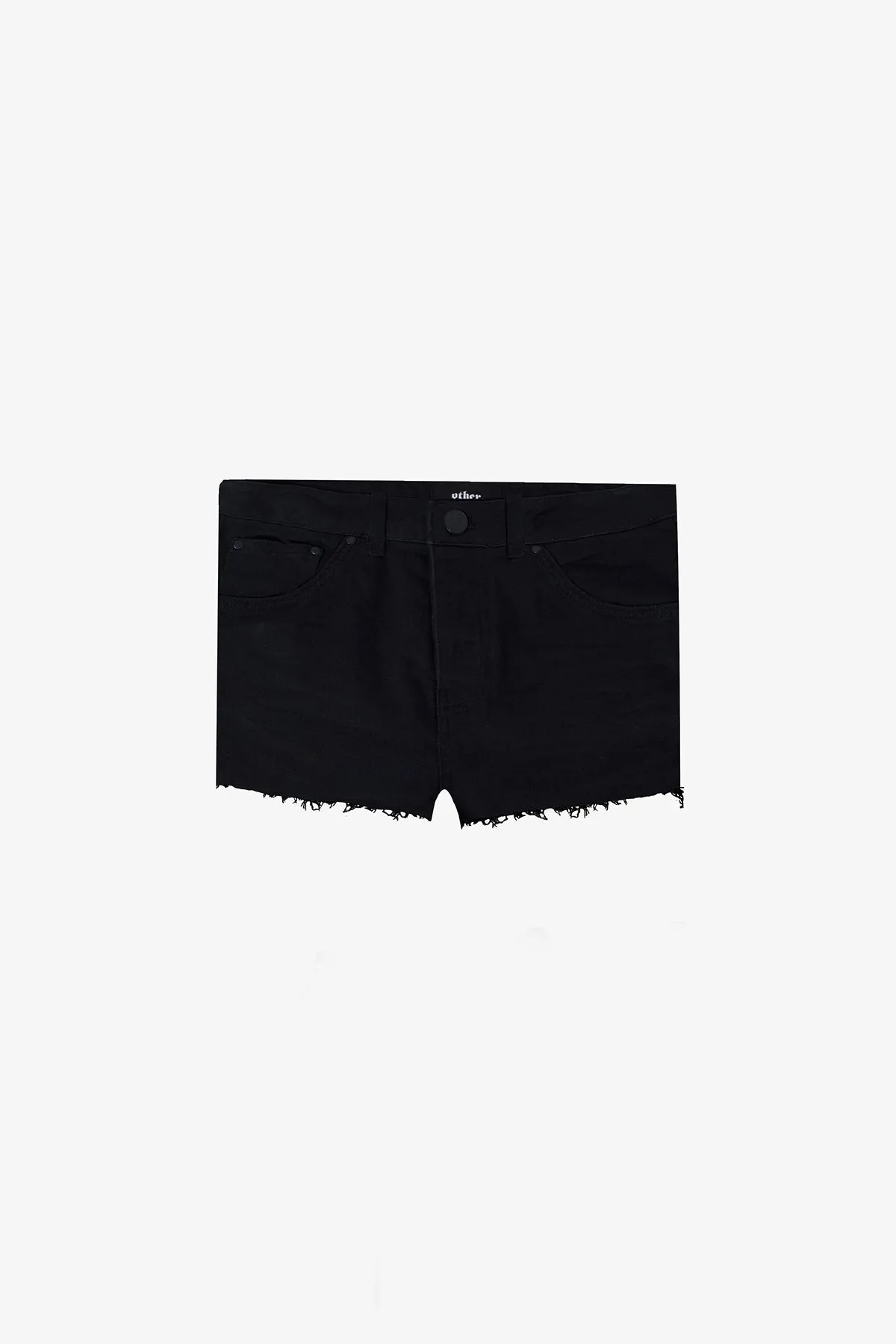 Denim Shorts | Worn Black