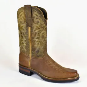 Denver Rodeo Boot, Rubber Sole, French Toe, Oryx Crazy Leather - 845-1