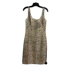 Dress Casual Midi By Diane Von Furstenburg  In Animal Print, Size: 10