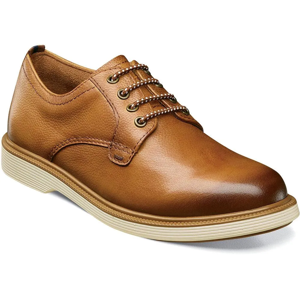 Florsheim Kids Boy's Sapacush Plain Toe Ox Cognac (Sizes 5-6)