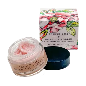 French Girl Organic Hydrating Rose Lip Polish & Scrub - 1 oz