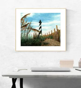 Hatteras Sea Oats Print