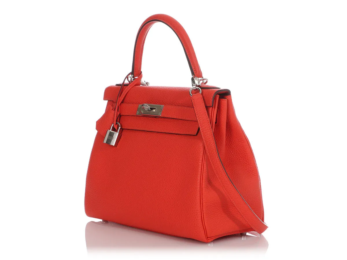 Hermès Capucine Togo Kelly 28