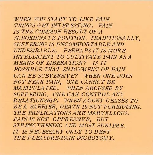 Jenny Holzer, 10 Inflammatory Essays 1979-1982, 1993/2018