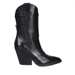 Kim Sierra Nero Cowboy Boots