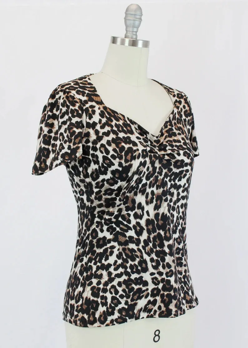 Sweetheart Leopard Top #SLT