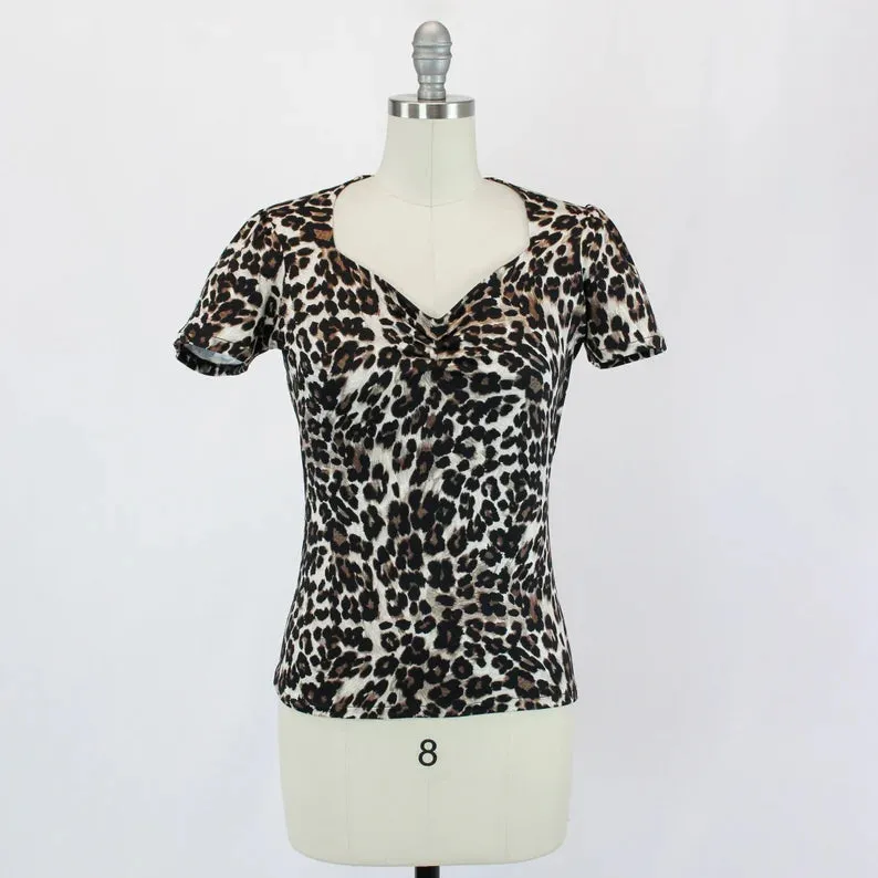 Sweetheart Leopard Top #SLT