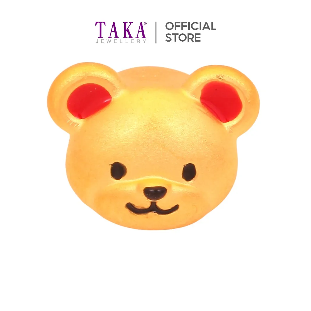 TAKA Jewellery 999 Pure Gold Charm Bear