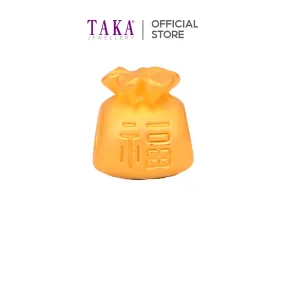 TAKA Jewellery 999 Pure Gold Charm FU