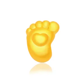 TAKA Jewellery 999 Pure Gold Charm Little Feet