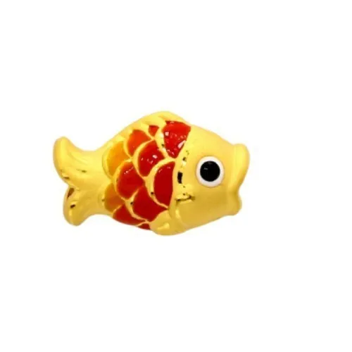 TAKA Jewellery 999 Pure Gold Fish Charm