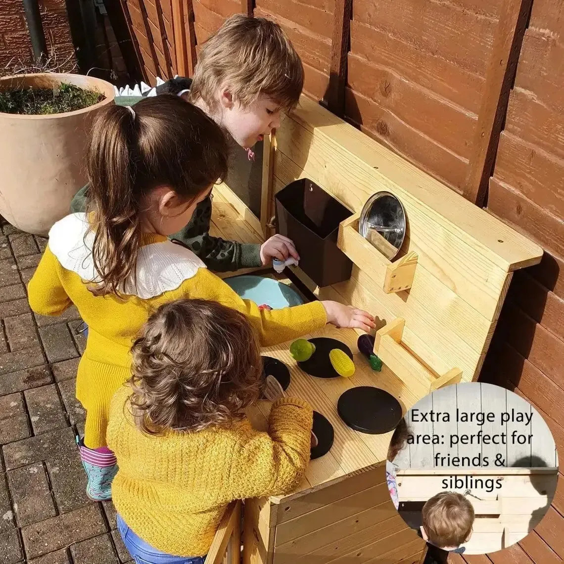 Triple Mud Kitchen